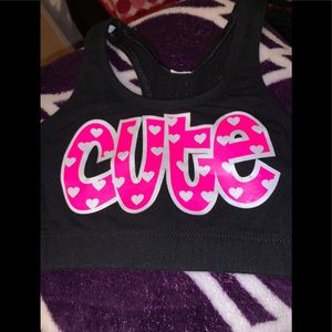 Youth Medium Sports Bra